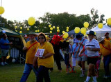 Relay for Life. 是每年为癌症患者举行的慈善事业活动。有各种各样的队伍参加共同募集资金。我也创立了自己的队伍，每年参加这一活动。