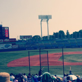 Summer days of high school baseball players