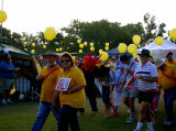 Relay for Life. 매년 열리는 암환자를 위한 자선사업. 많은 릴레이 팀이 참가해 자금을 모읍니다. 저도 팀을 만들어 매년 참가하고 있습니다.