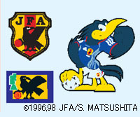 emblem on the Japanese natilnal team